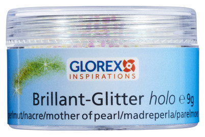 Image of Brillant-Glitter holo, 9 g perlmutt bei JUMBO