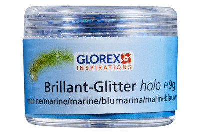 Image of Brillant-Glitter holo, 9 g marine bei JUMBO