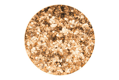 Image of Brillant-Glitter holo, 9 g goldfarben bei JUMBO