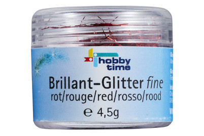 Image of Brillant-Glitter,Stäbchen 4.5g rot bei JUMBO