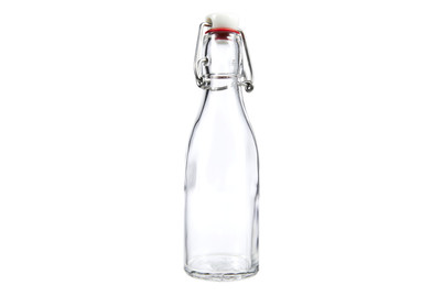 Image of Bügelflasche rund Klarglas 200 ml bei JUMBO