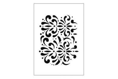 Image of Paint-me Schablone Ornament 11.5x16.5 cm bei JUMBO
