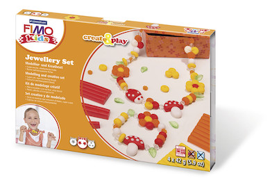 Image of Fimo Kids Jewellery Set Flowers 4x42 g bei JUMBO