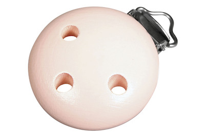 Image of Holz Clip FSC 100%, 37mm ø, 3 Loch, SB-Btl 1Stück bei JUMBO