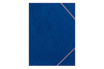 Image of Eckspannmappe A4 Karton blau bei JUMBO