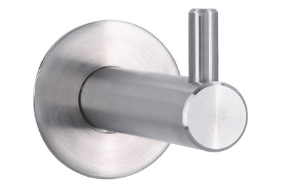 Image of Siro Garderobenhaken Einzelhaken 1825 Edelstahl massiv bei JUMBO