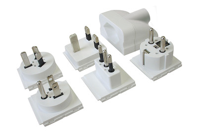 Image of Adapter Set CH-T13-World 3-polig bei JUMBO
