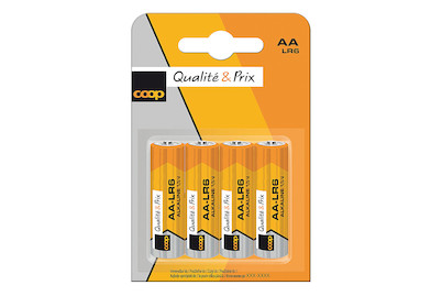 Image of Alkaline Batterie Lr6/Aa 4 Stück bei JUMBO