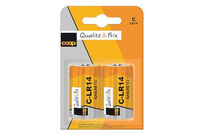 Image of Alkaline Batterie Lr14/C 2 Stück bei JUMBO