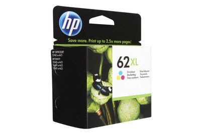 Image of HP Tintenpatrone 62Xl color OfficeJet C2P07Ae