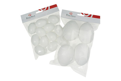 Image of Plastik-Eier, 4,5cm ø, SB-Btl 12Stück bei JUMBO