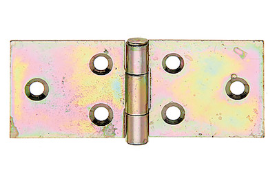 Image of Tischband gelb verzinkt 25x61x0.9 mm bei JUMBO