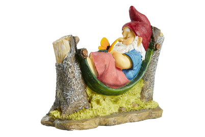 Image of Home and More Zwerg schlafend mit Schmetterling 19 cm bei JUMBO