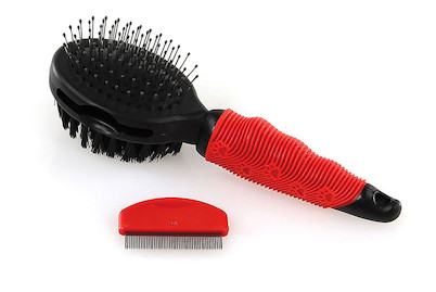 Image of Swisspet Doppelbürste klein 21cm bei JUMBO