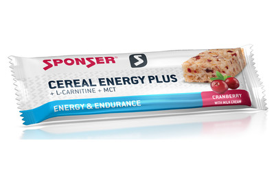 Image of Sponser Cereal Energy Plus 40g Cranberry
