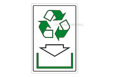 Image of Recycling Symbol bei JUMBO