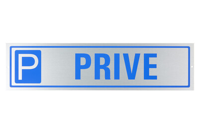 Image of Privat (Privé) Symbol Steelox 400x100 mm bei JUMBO