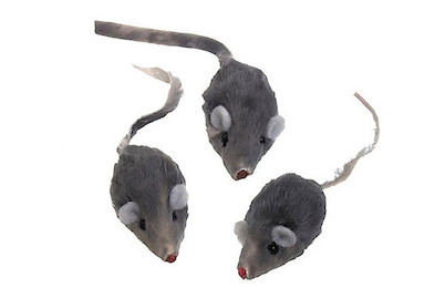 Image of Fellmaus grau 3 Stück bei JUMBO