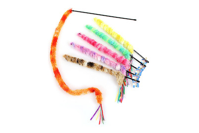 Image of Plüschwedel Katzenangel 100 cm bei JUMBO