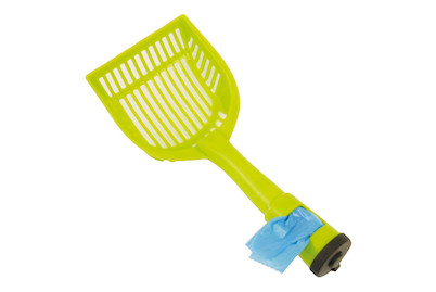 Image of Swisspet Katzenstreuschaufel 2in1 grün bei JUMBO