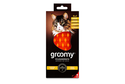 Image of Groomy Wellness-Bürste long hair orange bei JUMBO