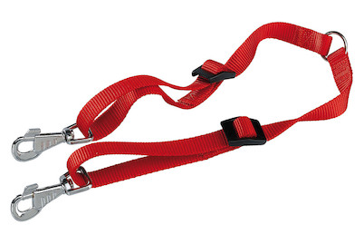 Image of Leinen Koppel Twin assortiert 10 mm/28 cm bei JUMBO