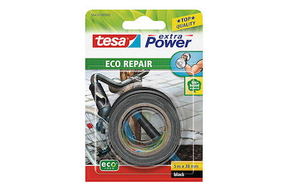 Image of Tesa Gewebeband ökologisch 5 m x 38 mm schwarz bei JUMBO