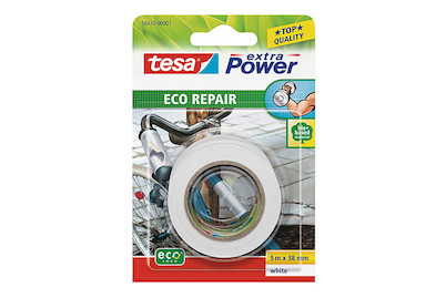 Image of Tesa Gewebeband ökologisch 5 m x 38 mm weiss bei JUMBO