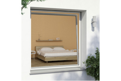 Image of Windhager Spannrahmen Fenster 100x120 cm weiss