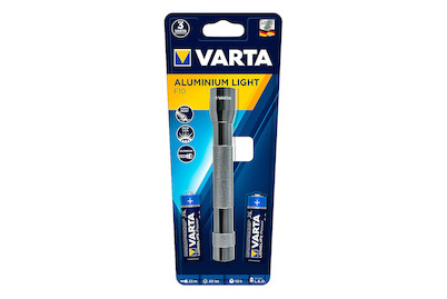 Image of Varta Taschenlampe Multi LED Aluminium Light 2AA