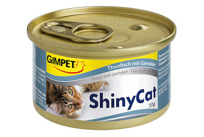 Image of Gimpet Shiny Cat Thon+Garnelen 70G