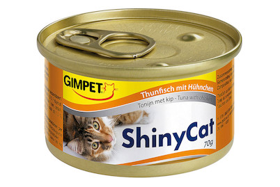Image of Gimpet Shiny Cat Thon+Hühnchen 70G
