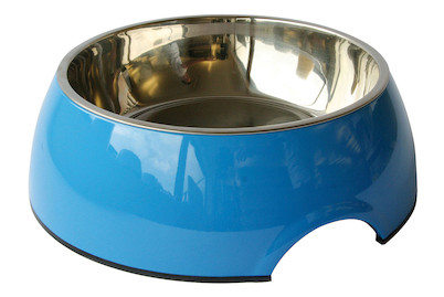 Image of Swisspet Napf rund Melamin blau 14cm