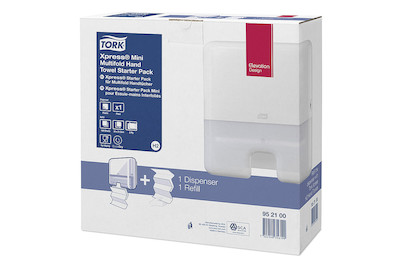 Image of Tork Xpress ® Starter Pack Mini für Multifold Handtücher bei JUMBO