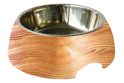 Image of Swisspet Napf Holzmotiv 22cm beige bei JUMBO