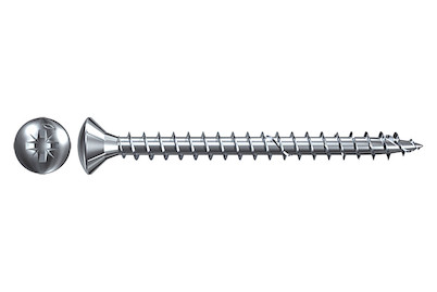 Image of Holzschraube Linsensenkkopf Z-Kreuzschlitz, rostfrei bei JUMBO