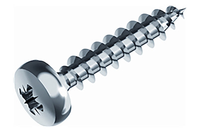 Image of Spanplattenschraube Flachrundkopf verzinkt 5x45 mm bei JUMBO