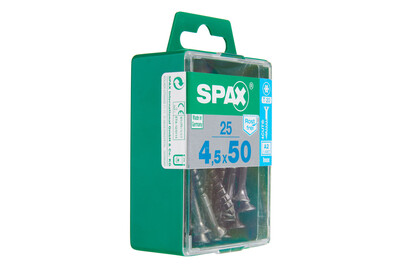 Image of Spax A2 rostfrei TRX 4.5x50 M 25 Stk. bei JUMBO