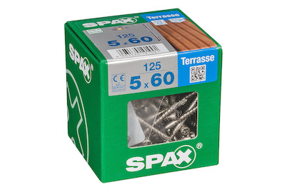Image of Spax Terrasse A2 5x60 XXL 125 Stk. bei JUMBO