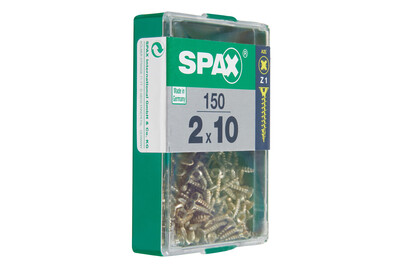 Image of Spax Senkkopf gelb 2x10 M 150 Stk. bei JUMBO