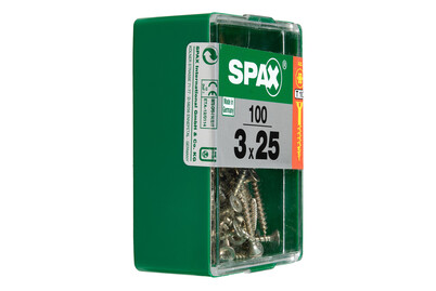 Image of Spax TRX Senkkopf gelb 3x25 M 100 Stk. bei JUMBO