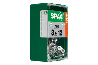 Image of Spax TRX Senkkopf gelb 3.5x12 M 100 Stk.