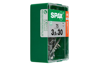 Image of Spax TRX Senkkopf gelb 3.5x30 mm M 75 Stück bei JUMBO