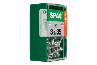 Image of Spax TRX Senkkopf gelb 3.5x35 mm M 50 Stück bei JUMBO