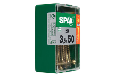 Image of Spax TRX Senkkopf gelb 3.5x50 mm M 50 Stück