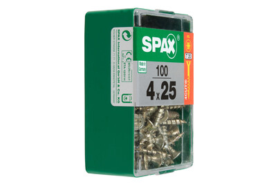 Image of Spax TRX Senkkopf gelb 4x25 M 100 Stk. bei JUMBO