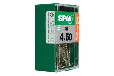 Image of Spax TRX Senkkopf gelb 4x50 M 40 Stk. bei JUMBO