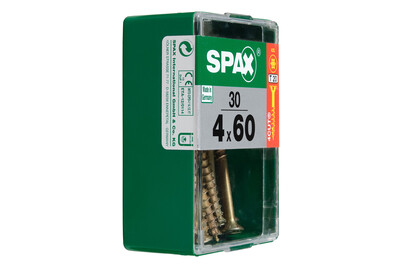 Image of Spax TRX Senkkopf gelb 4x60 M 30 Stk. bei JUMBO