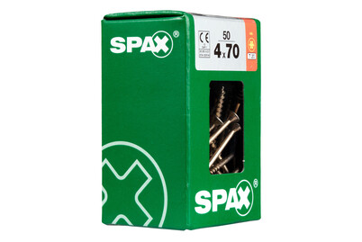 Image of Spax TRX Senkkopf gelb 4x70 mm L 50 Stück bei JUMBO