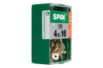 Image of Spax TRX Senkkopf gelb 4.5x16 M 100 Stk. bei JUMBO
